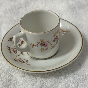 Vintage Bone China Teacups and Saucers from Portugal.